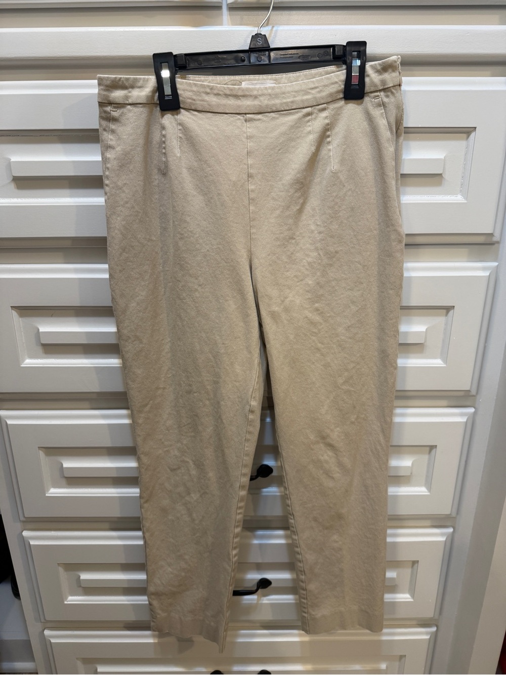 COURT & ROWE Khaki Slim Straight Dress Pants